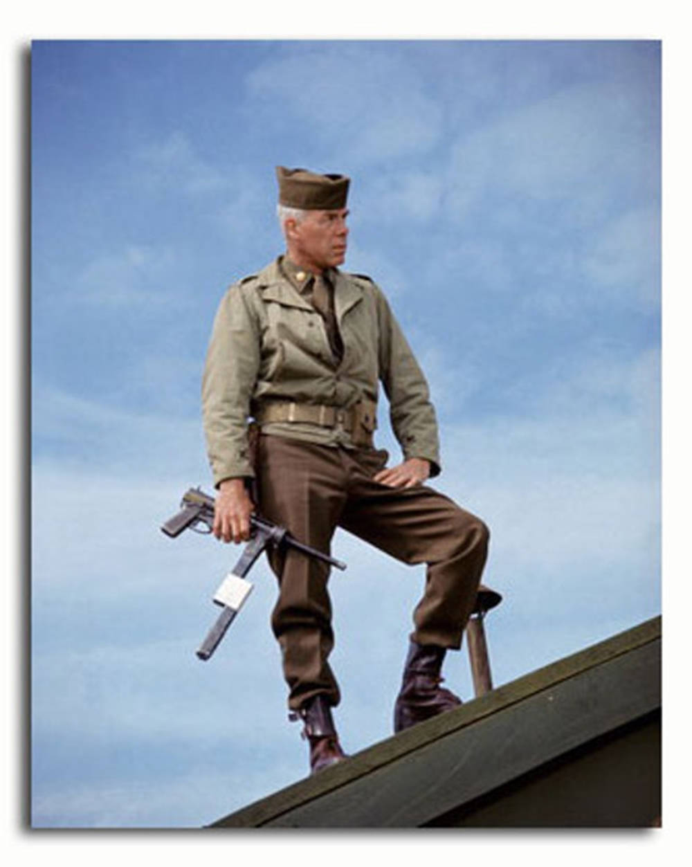 Lee Marvin On Roof Wallpaper