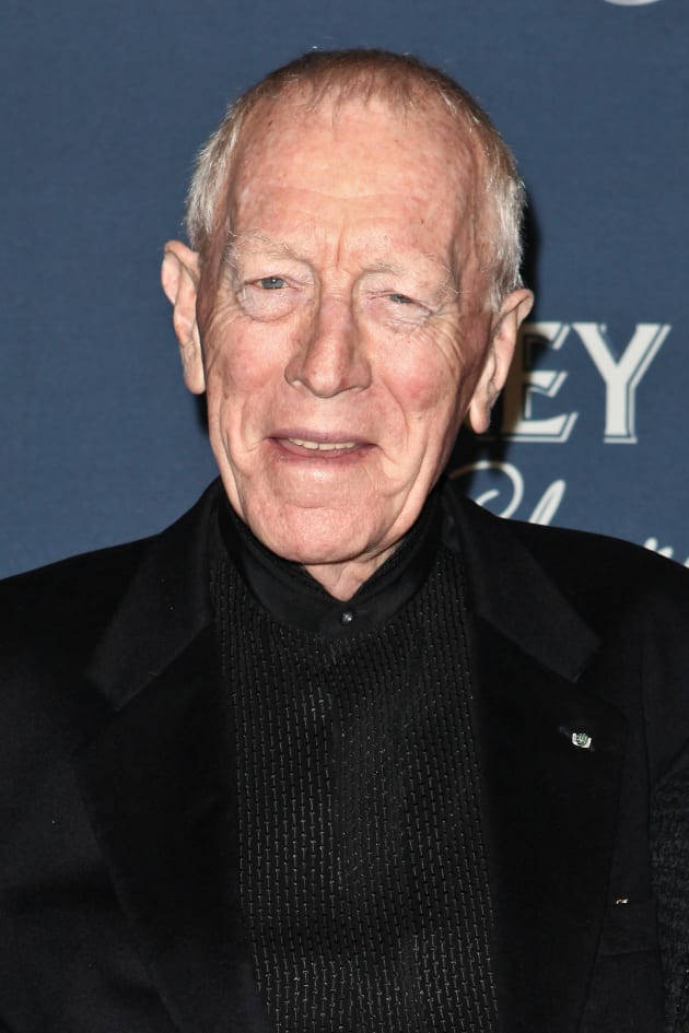 Legendary Actor Max Von Sydow At Getty House Wallpaper