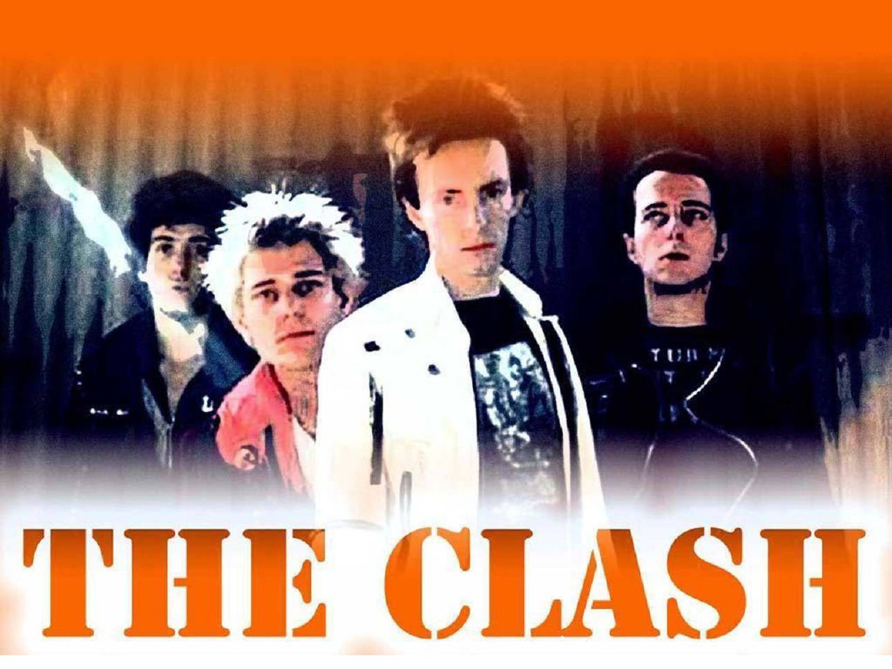 Legendary English Rock Band - The Clash Wallpaper