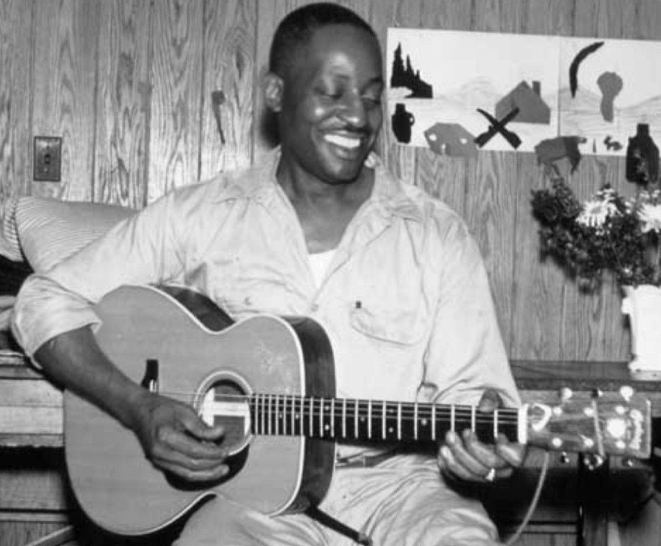 Legendary Folk-blues Icon, Big Bill Broonzy Wallpaper