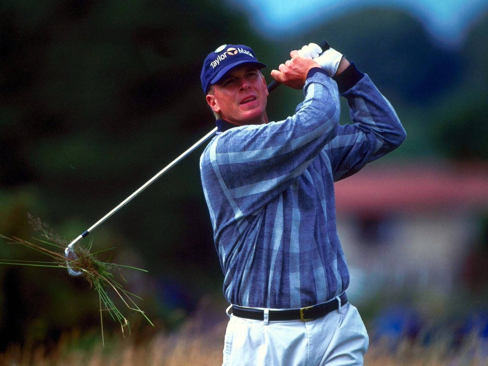 Legendary Golfer Steve Stricker In His Earlier Days Wallpaper