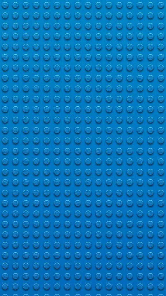 Lego Pattern Blue Iphone Wallpaper