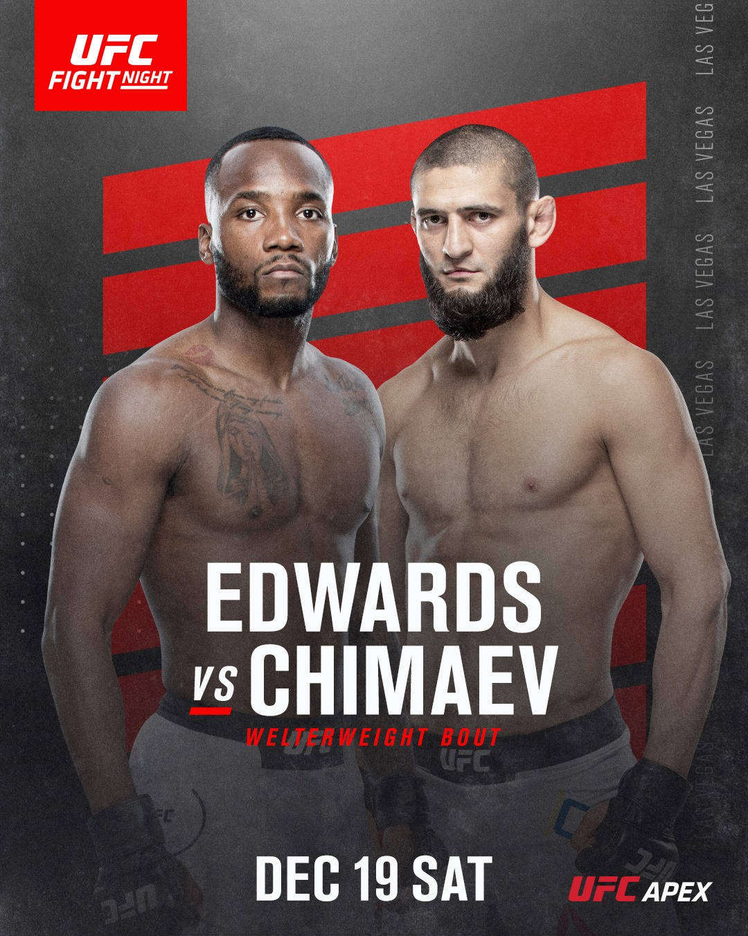 Leon Edwards And Khamzat Chimaev Wallpaper