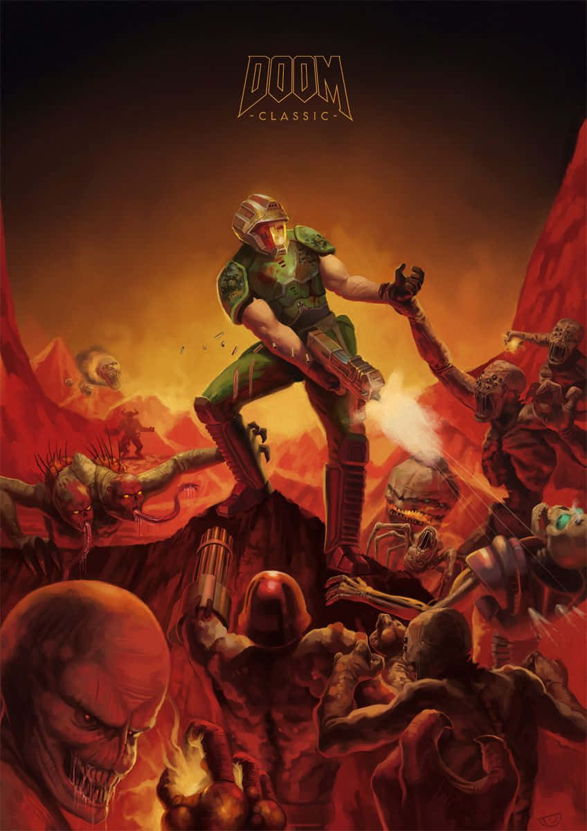 Let Doom Show You The Power Of Your Iphone Wallpaper