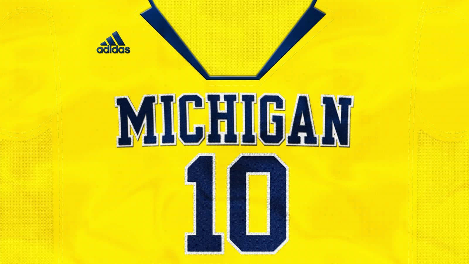 Let's Go Blue! Michigan Wolverines Football Team Wallpaper