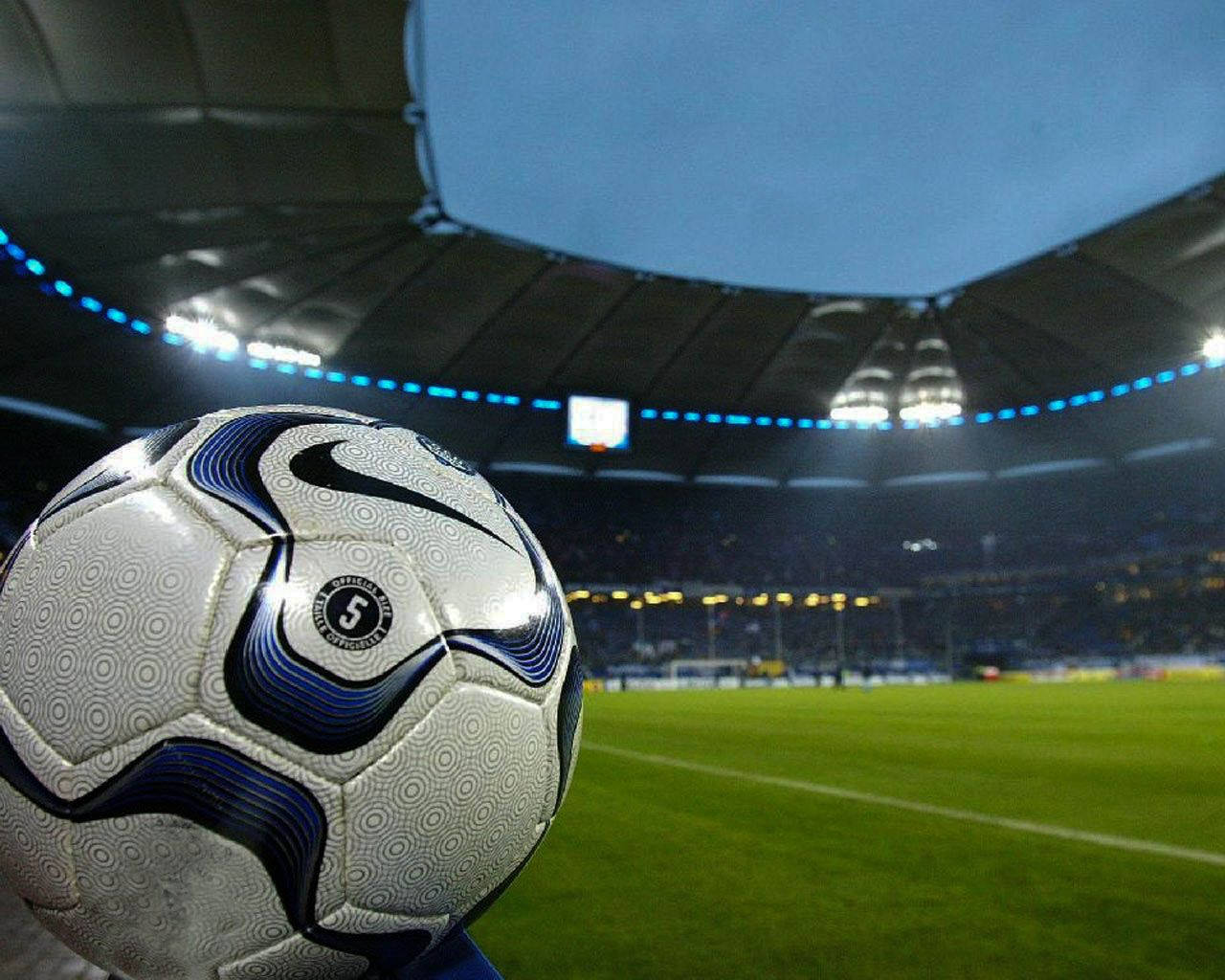 Let's Score Goals With This Soccer Ball Wallpaper