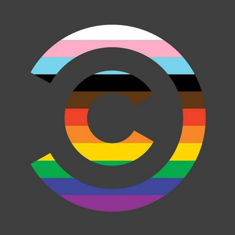 Letter C With Layers Of Colors Wallpaper