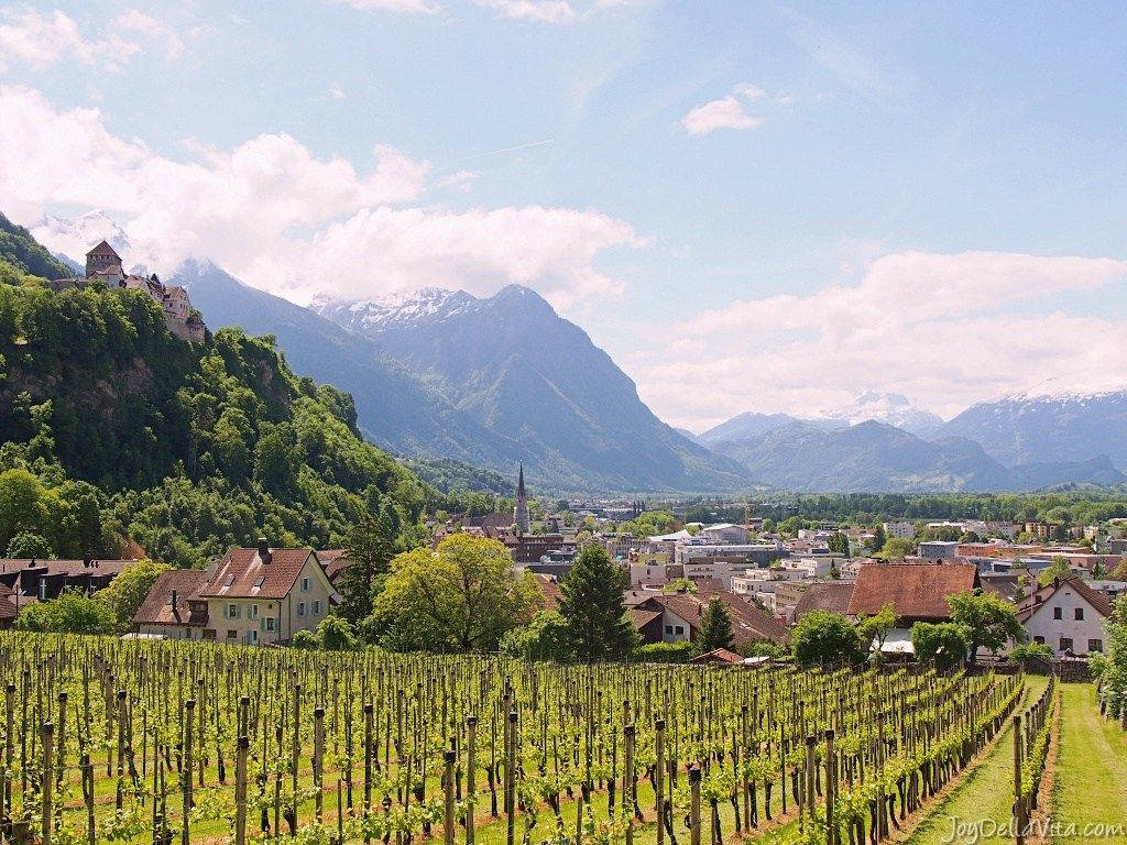 Liechtenstein Crop Field Wallpaper