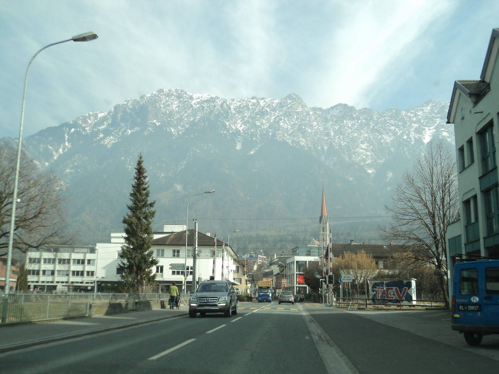 Liechtenstein From The Road Wallpaper