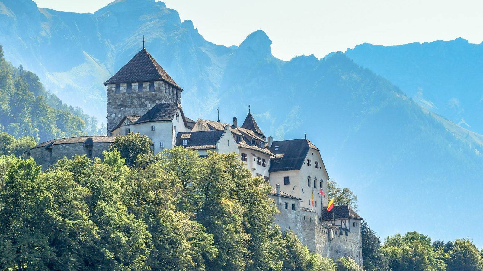 Liechtenstein Vaduz Castle Wallpaper