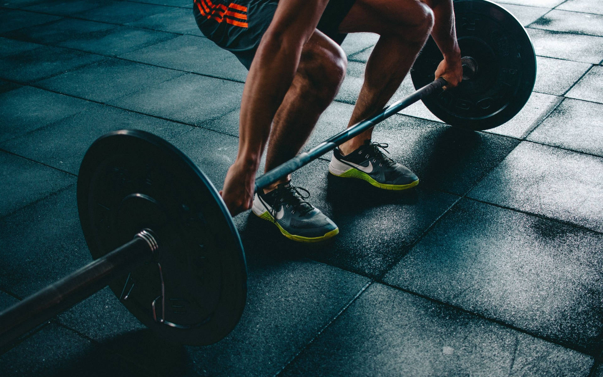 Barbell Is Resting On A Gym Floor Background, Picture Of Lifting Weights,  Lifting, Fitness Background Image And Wallpaper for Free Download