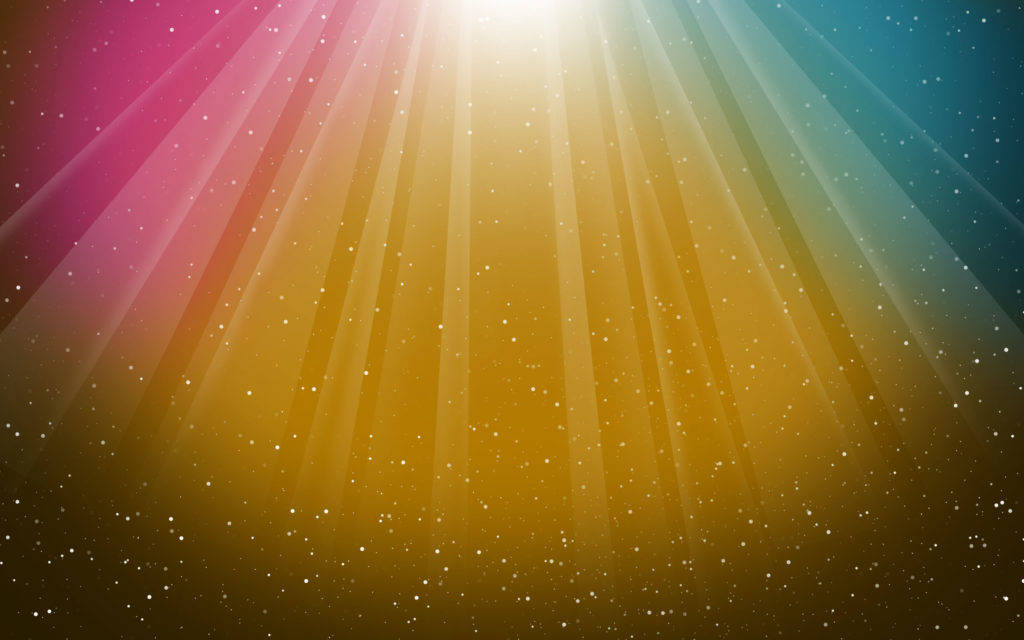 Light Color Rays In Space Wallpaper