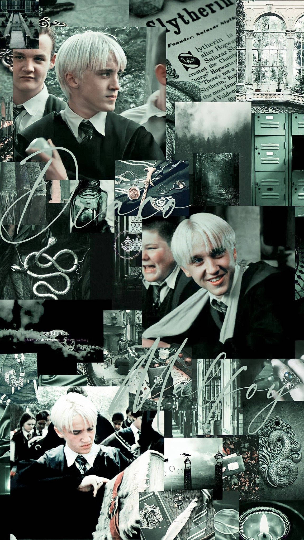 Light Draco Malfoy Aesthetic Wallpaper