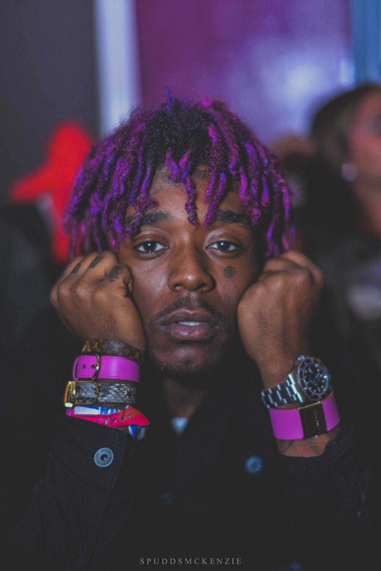 Lil Uzi Vert Performing In Philadelphia Wallpaper