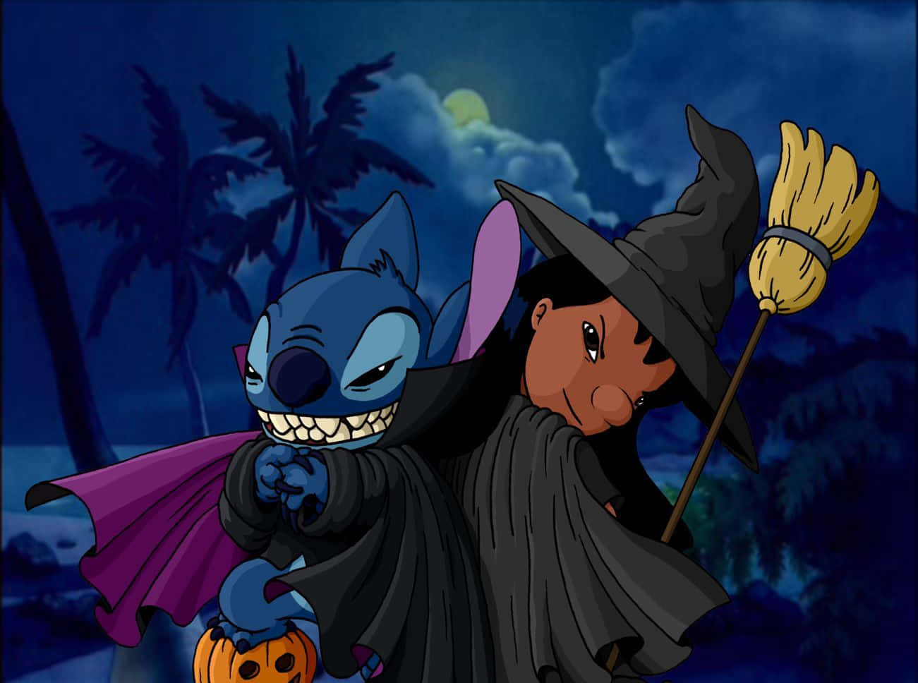 Lilo And Stitch Halloween Wallpaper