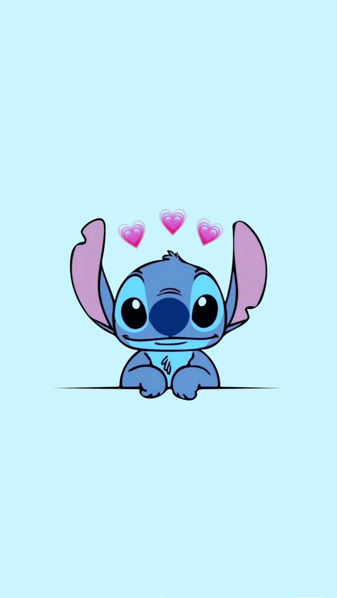 Lilo And Stitch Iphone Hearts Wallpaper