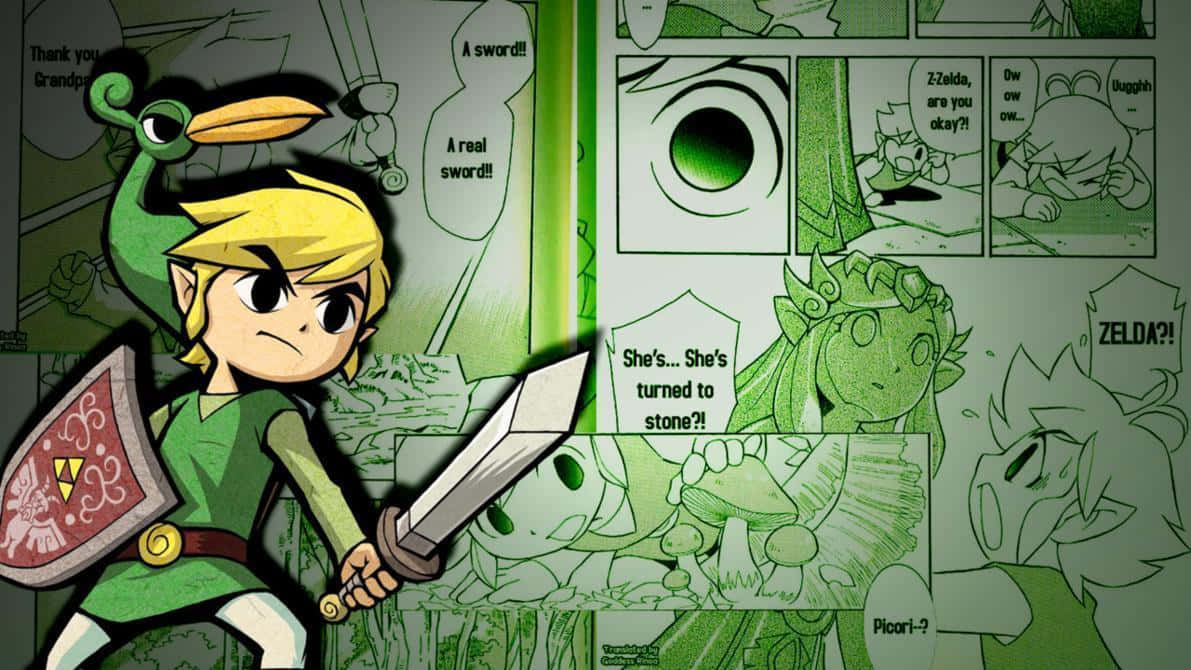 Link Embarks On A New Quest. Wallpaper