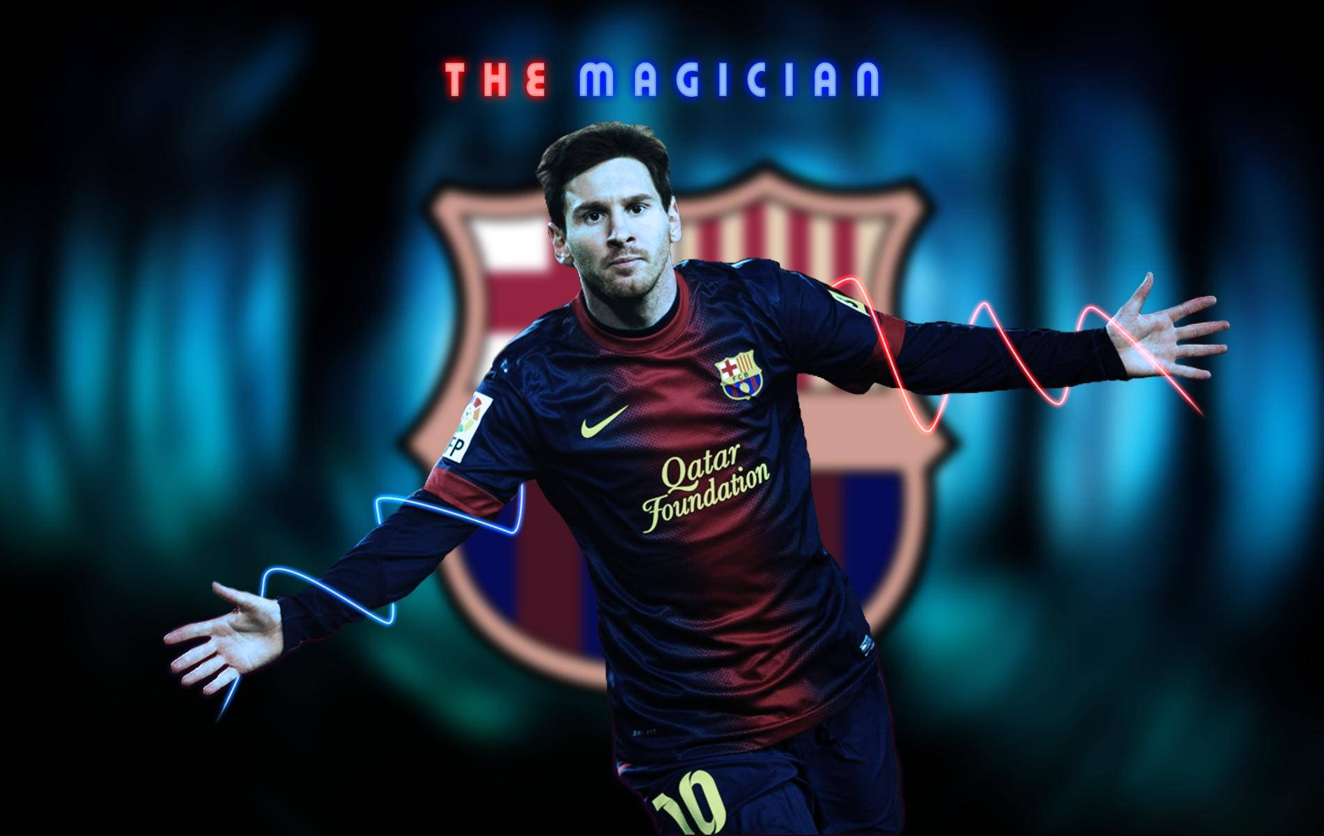 Lionel Messi, The Magician Wallpaper