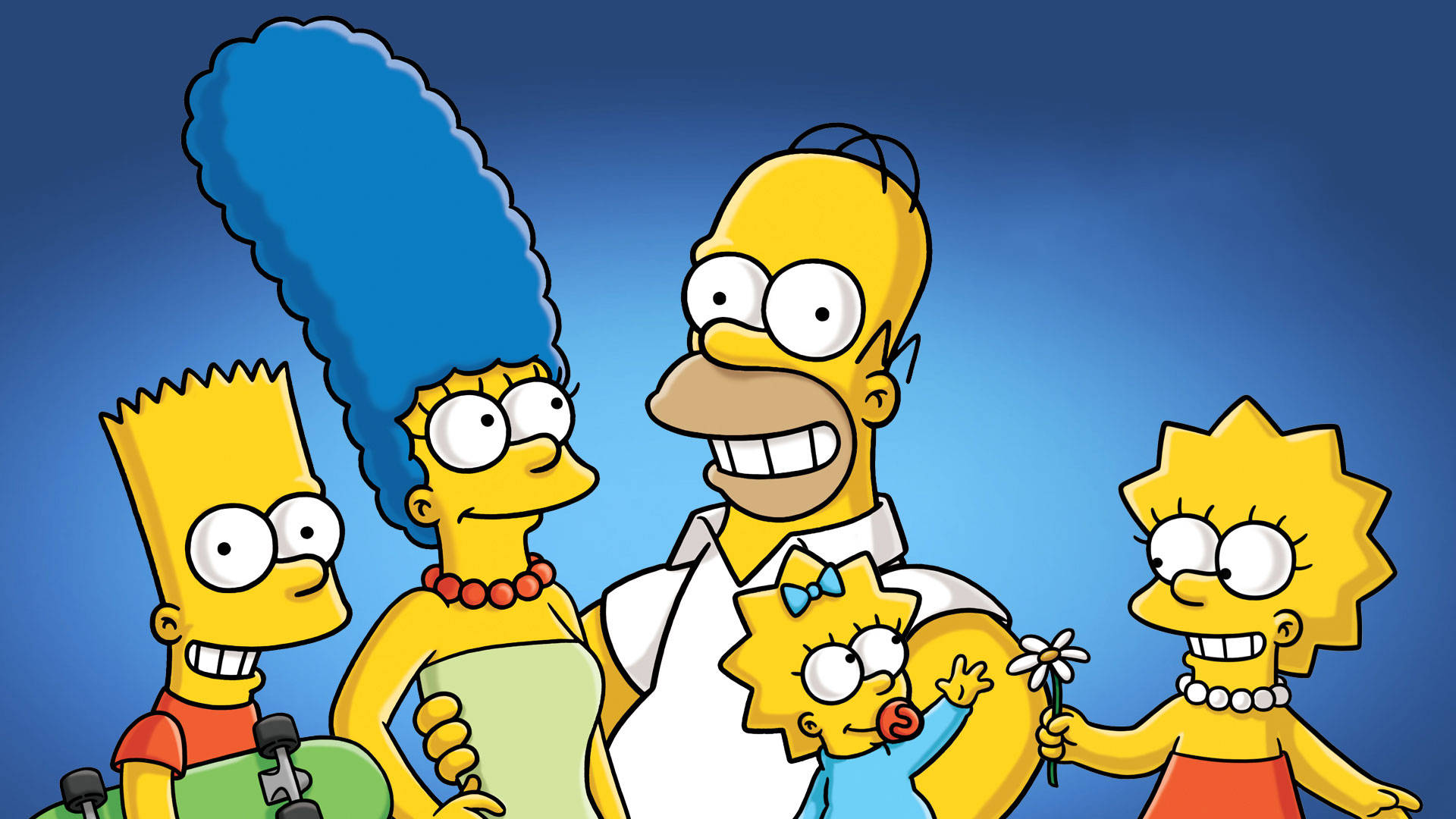 Download free Lisa Simpson Offering A Flower Wallpaper - MrWallpaper.com