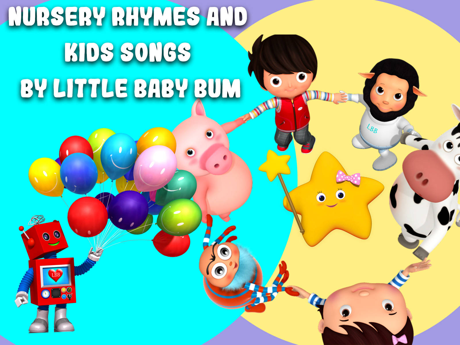 Little Baby Bum Forms A Circle Wallpaper