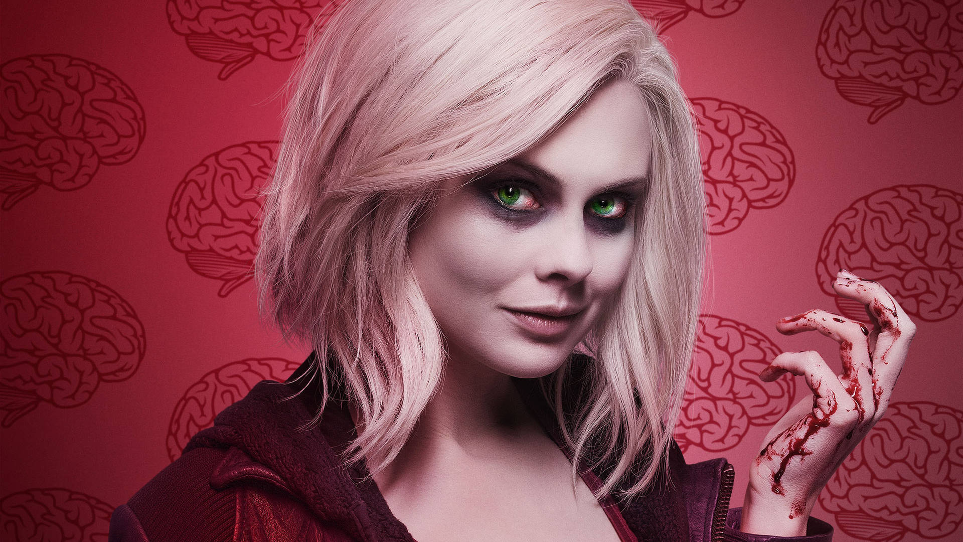 Download free Liv Moore In Izombie With A Bloody Hand Wallpaper -  MrWallpaper.com