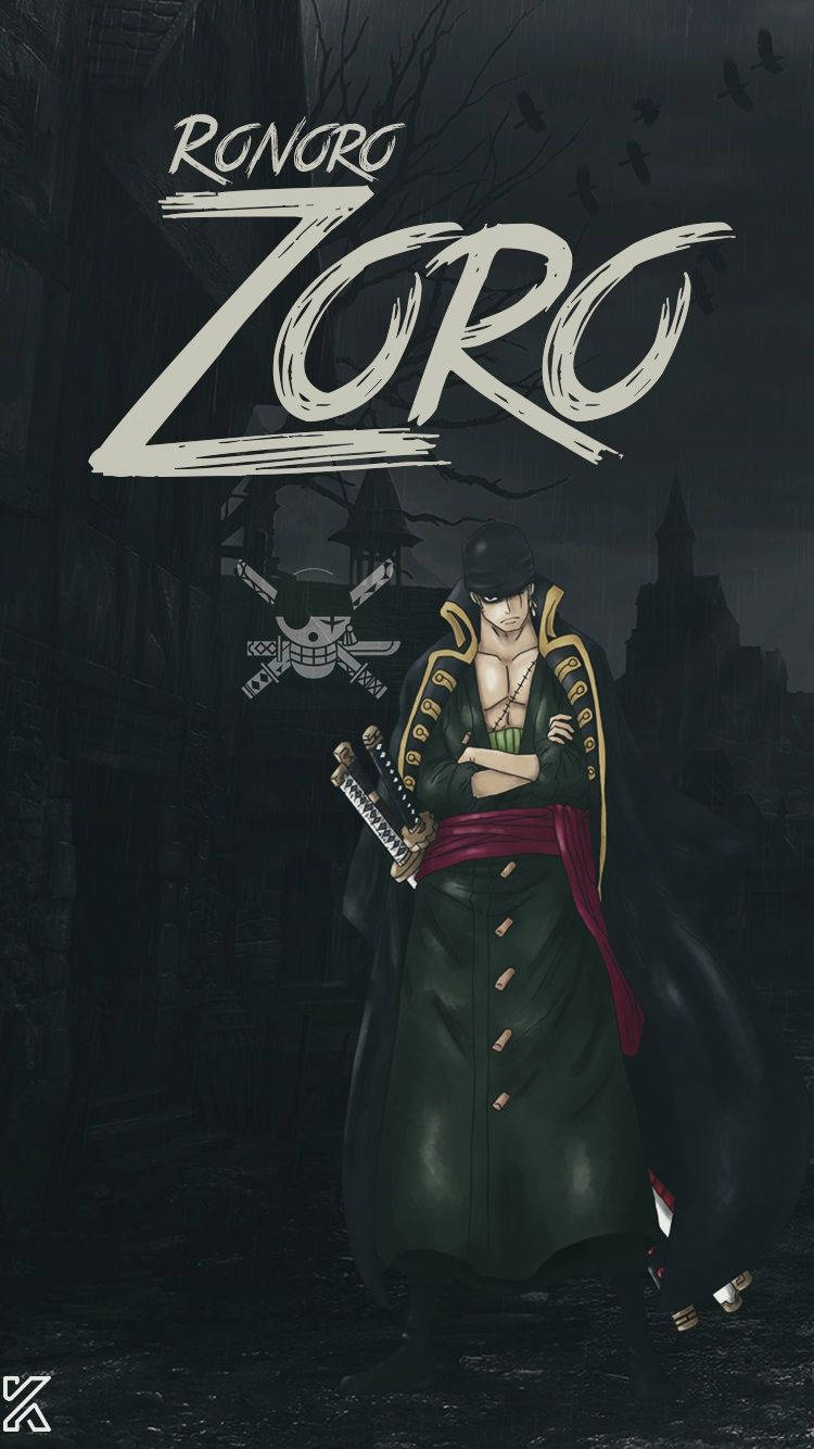 Look Cool And Stylish In This Classic-inspired Zoro Pirate Outfit. Wallpaper