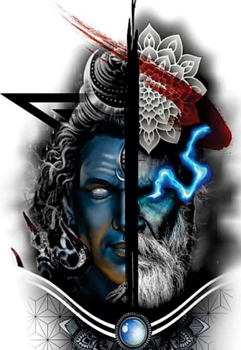 Lord Shiva In Forms Mahakal Hd Wallpaper