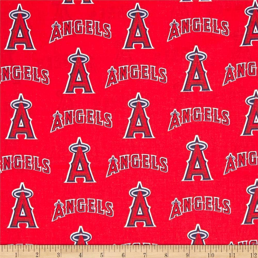 Los Angeles Angels Logo Collage Wallpaper