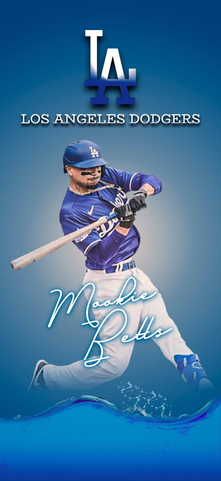 Los Angeles Dodgers Mookie Betts Wallpaper