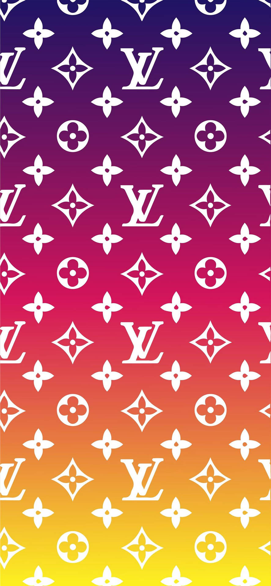 Download free Louis Vuitton Phone Vibrant Gradient Wallpaper -  MrWallpaper.com