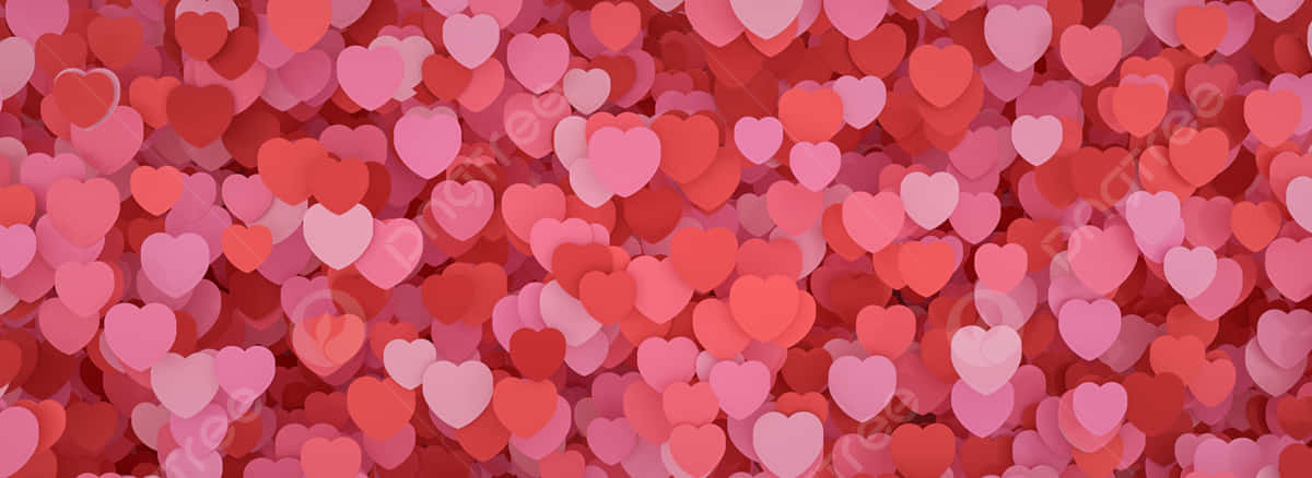 Love With A Heart Of Red Wallpaper