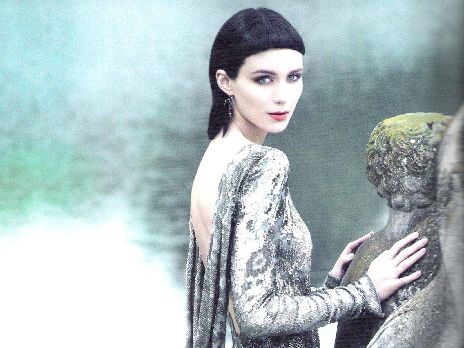 Lovely Portrait Of Rooney Mara Wallpaper