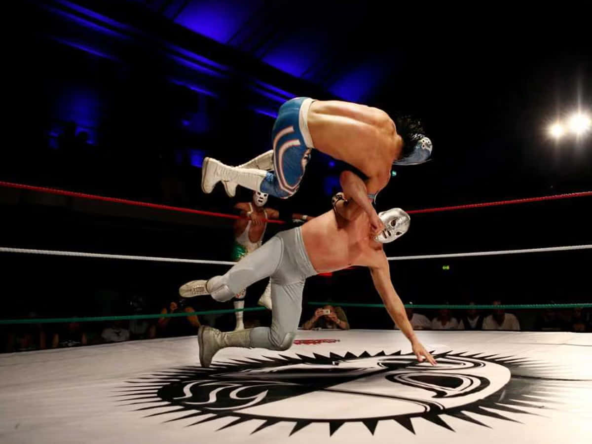 Lucha Libre Aerial Move Wallpaper