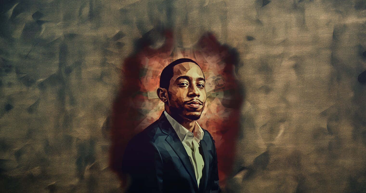 Ludacris Artistic Portrait Wallpaper