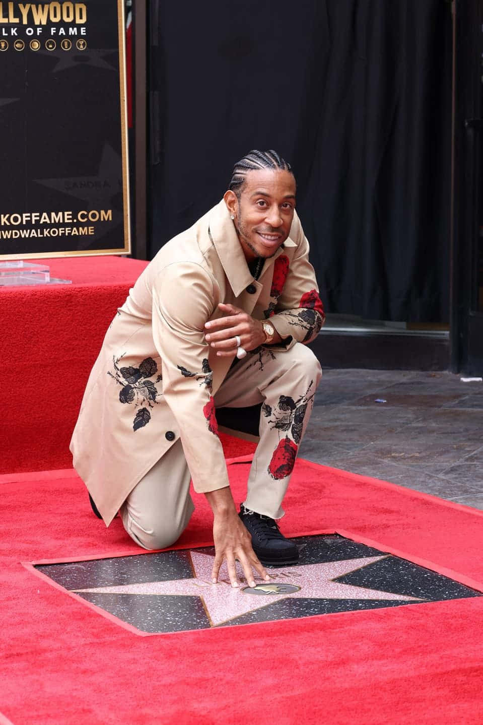 Ludacris Hollywood Walkof Fame Star Wallpaper
