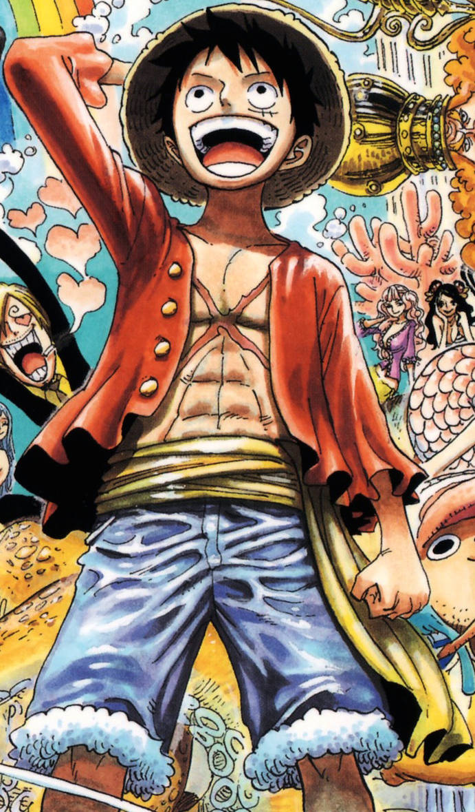 Luffy From One Piece Manga Wallpaper