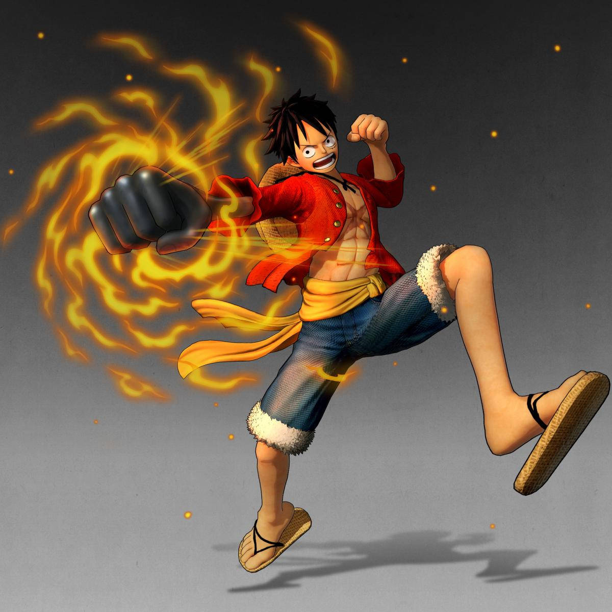 Luffy's Punch One Piece Wallpaper