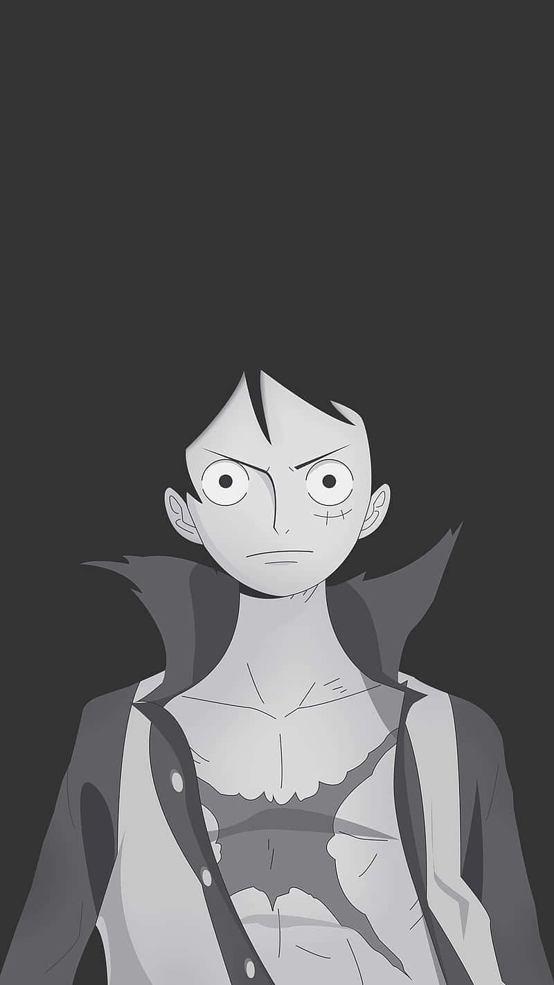 Luffy The Pirate, Unstoppable And Fearless Wallpaper