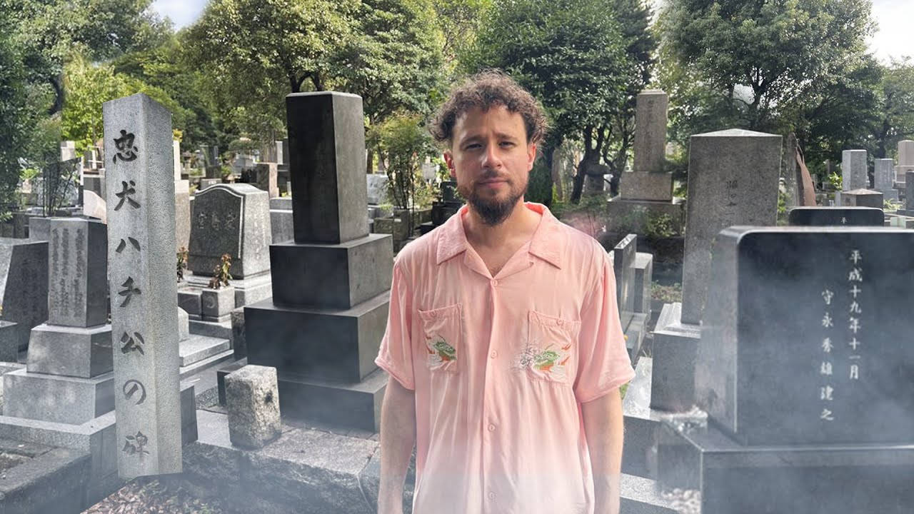 Luisito Comunica At A Cemetery Wallpaper