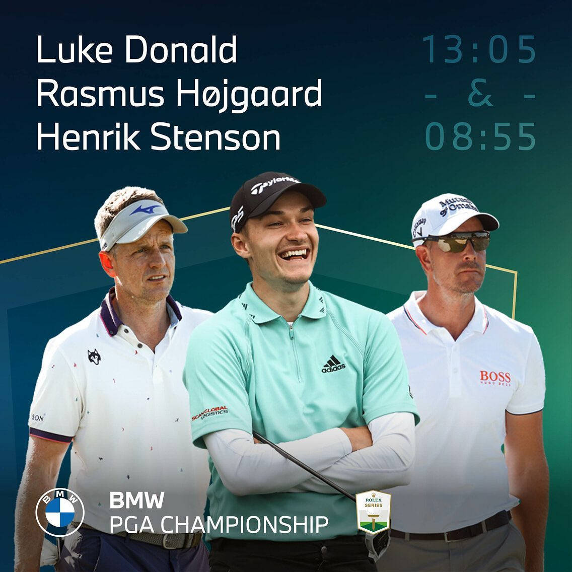 Luke Donald In Pga Championship Wallpaper