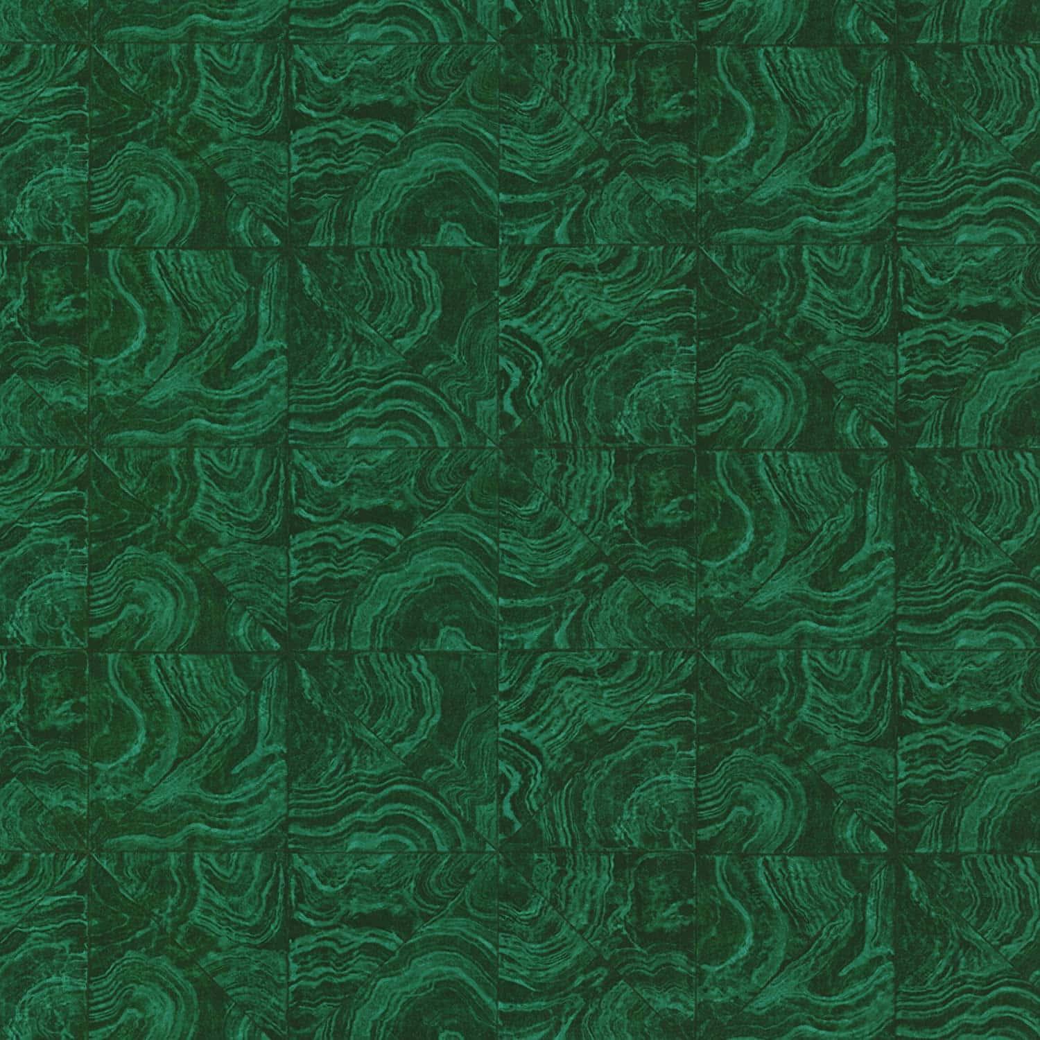 Lush Emerald Green Forest Scene Wallpaper