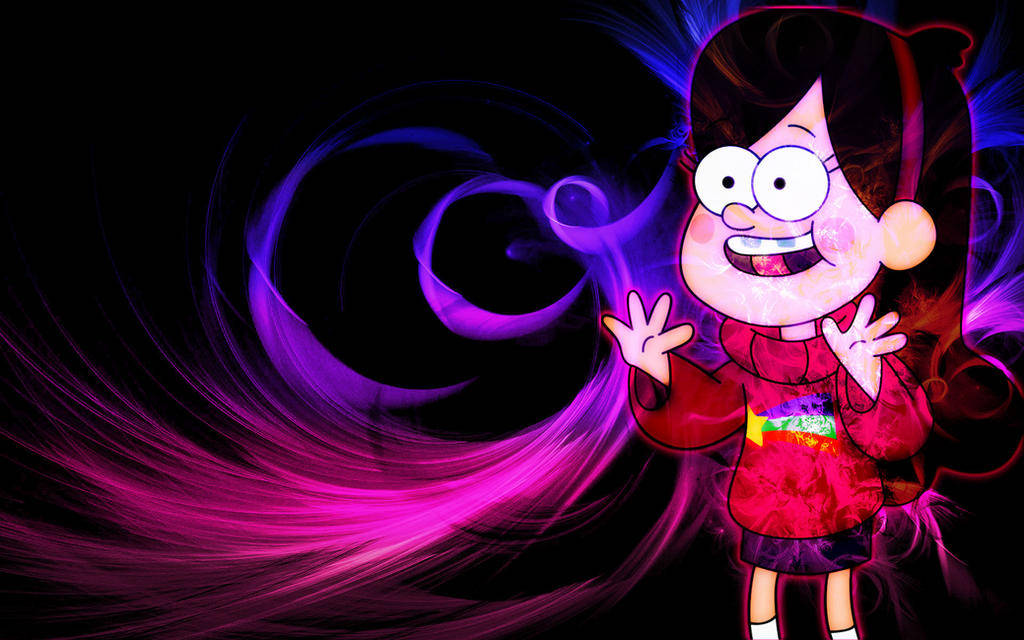 Mabel Pines Magical Dark Art Wallpaper