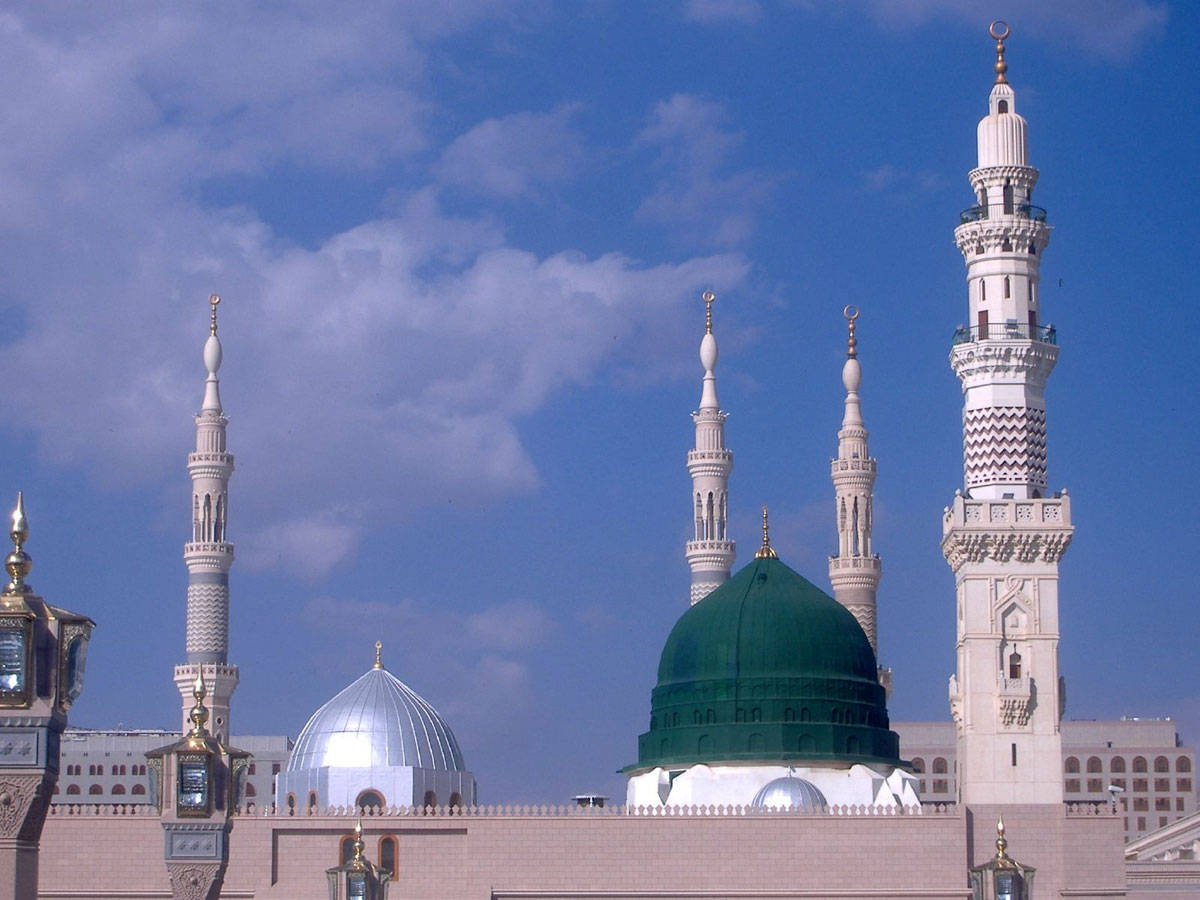 Madina Sharif Rooftop Wallpaper