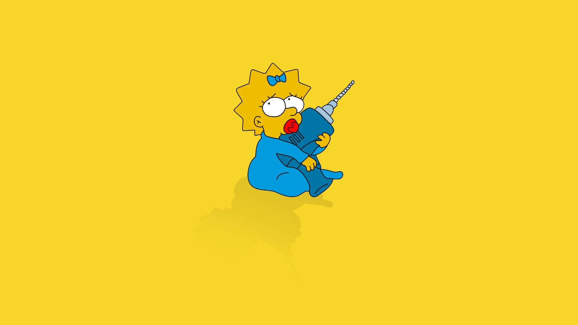 Download free Maggie From The Simpsons Wallpaper - MrWallpaper.com