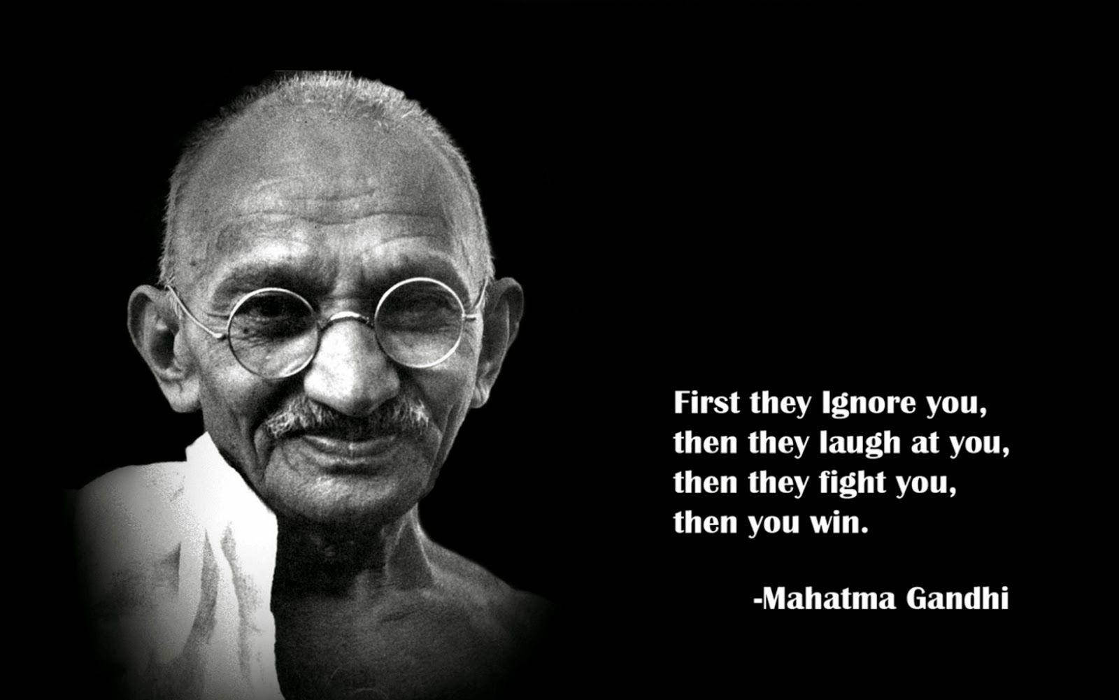 Mahatma Gandhi Wisdom Wallpaper