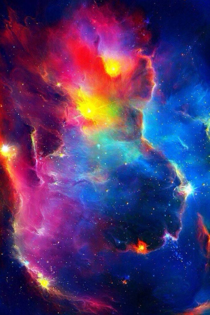 Majestic Colorful Galaxy Wallpaper