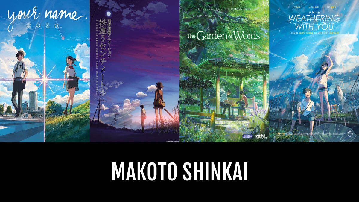 Makoto Shinkai Film Posters Wallpaper