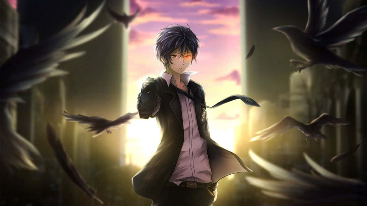 Male Anime Characters Rentaro Satomi Wallpaper