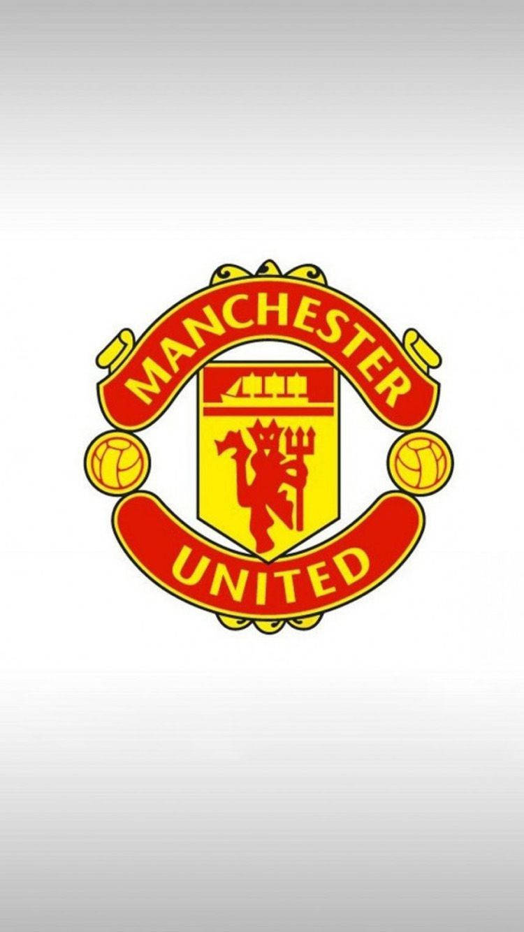 Manchester United Logo Classic Design Wallpaper