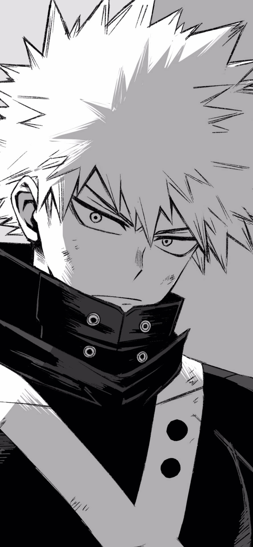 Download free Manga Style Bakugo My Hero Academia Iphone Wallpaper -  MrWallpaper.com